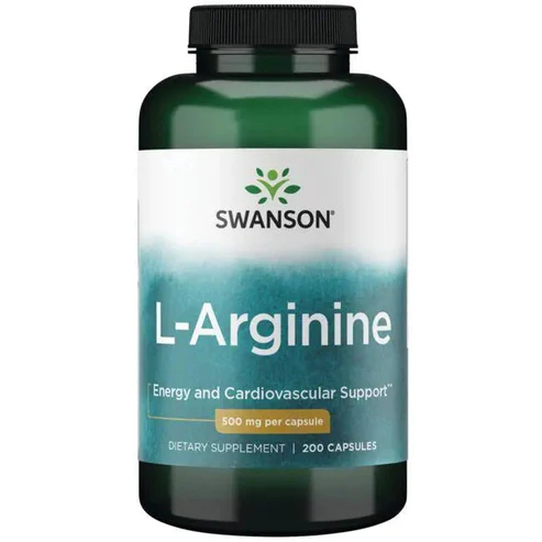 Swanson L-Arginine 500mg 200 Capsules