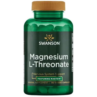 Swanson Magnesium L-Threonate 90 Capsules