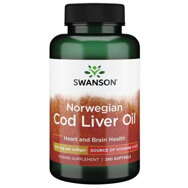 Swanson Norwegian Cod Liver Oil