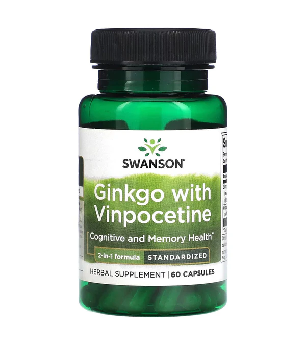 Swanson’s Ginkgo Biloba with Vinpocetine