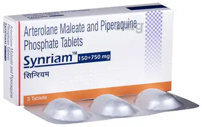 Synriam Antimalarial 150mg/750mg x 3 Tablets