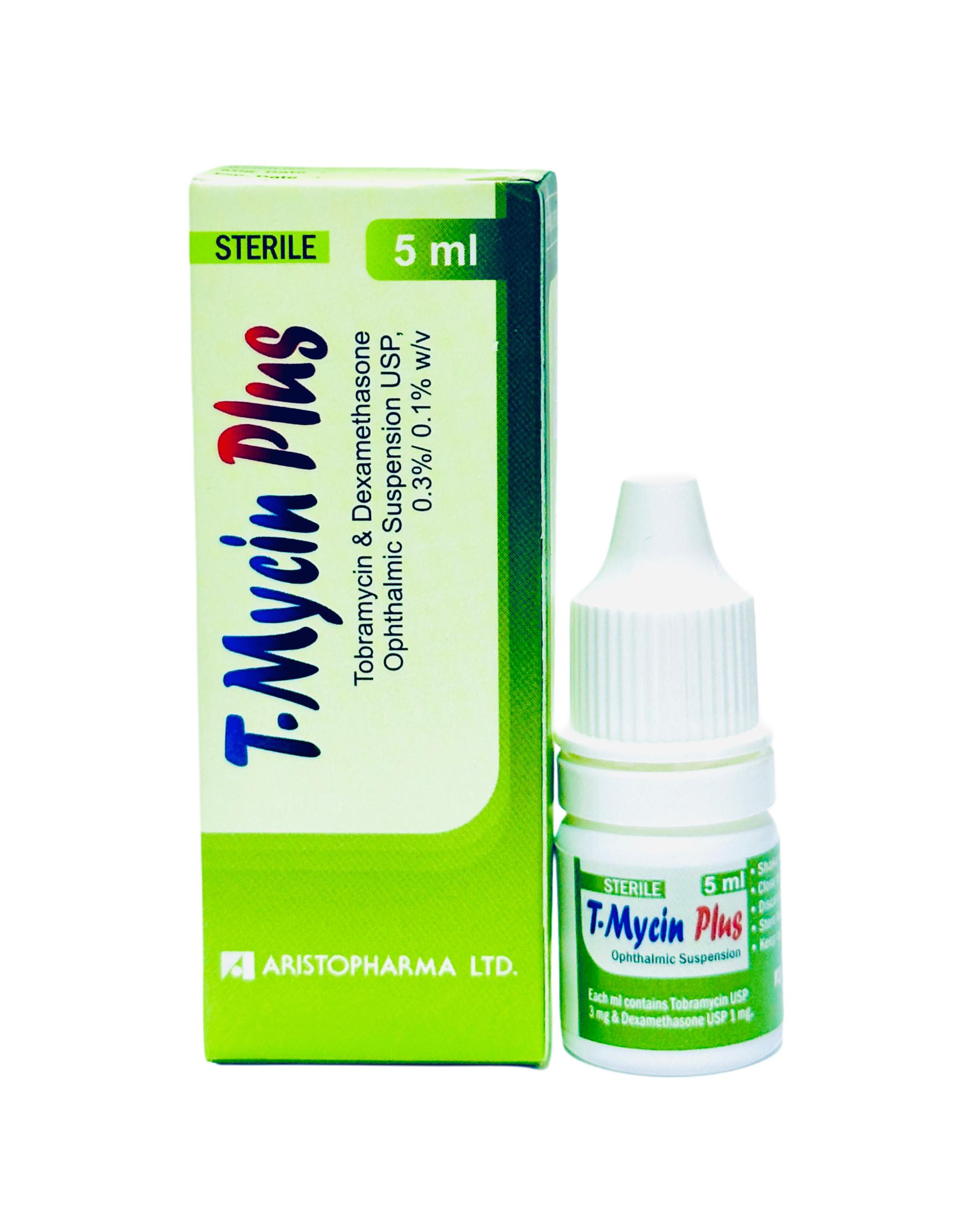T-Mycin Plus Eye Drop (Tobramycin & Dexamethasone) x5ml