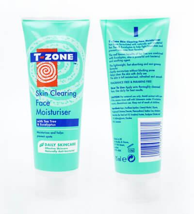 T - Zone Skin Clearing Face Moisturiser 75ml