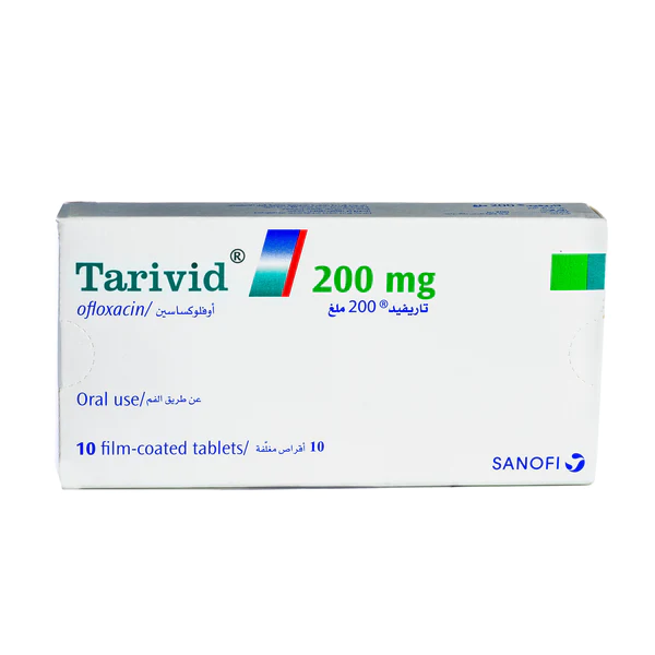 Tarivid 200mg (Ofloxacin) Tablet x10