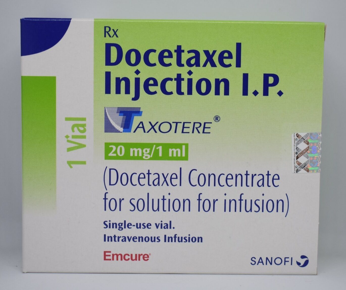Taxotere 20mg Injection Prescription Healthcare