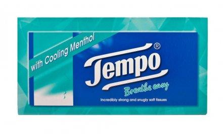 Tempo Tissue Regular Menthol 80 sheets