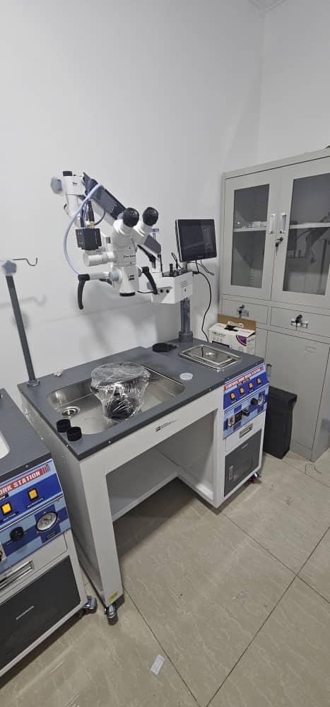 Temporal Bone Workstation with Accessories