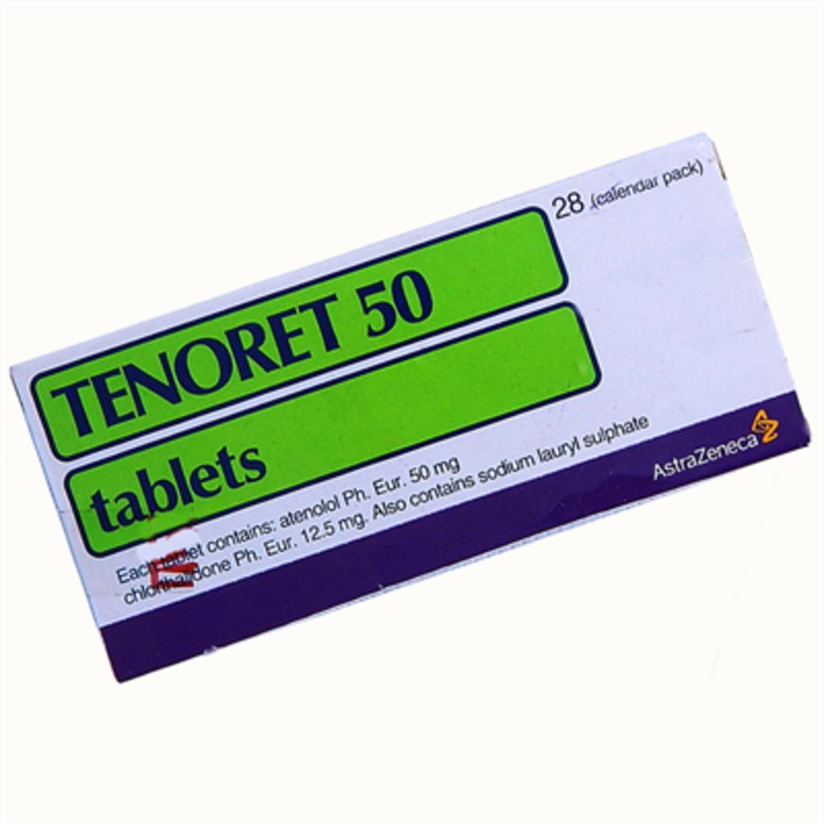 Tenoret 50 Tablets, 28 Tablets