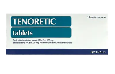 TENORETIC 100MG TAB X 14