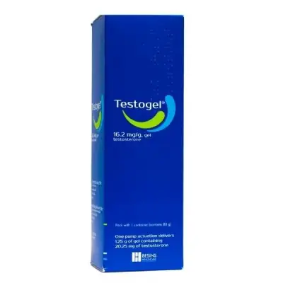 Testogel 16.2mg/g (Androgel) Transdermal Gel 88g