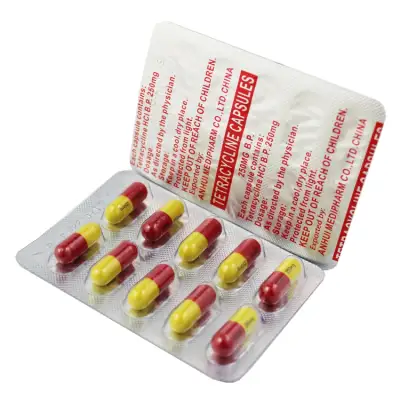 Tetracycline 250mg Capsules