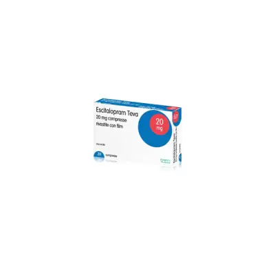 Teva Escitalopram 20mg 28 Tablets