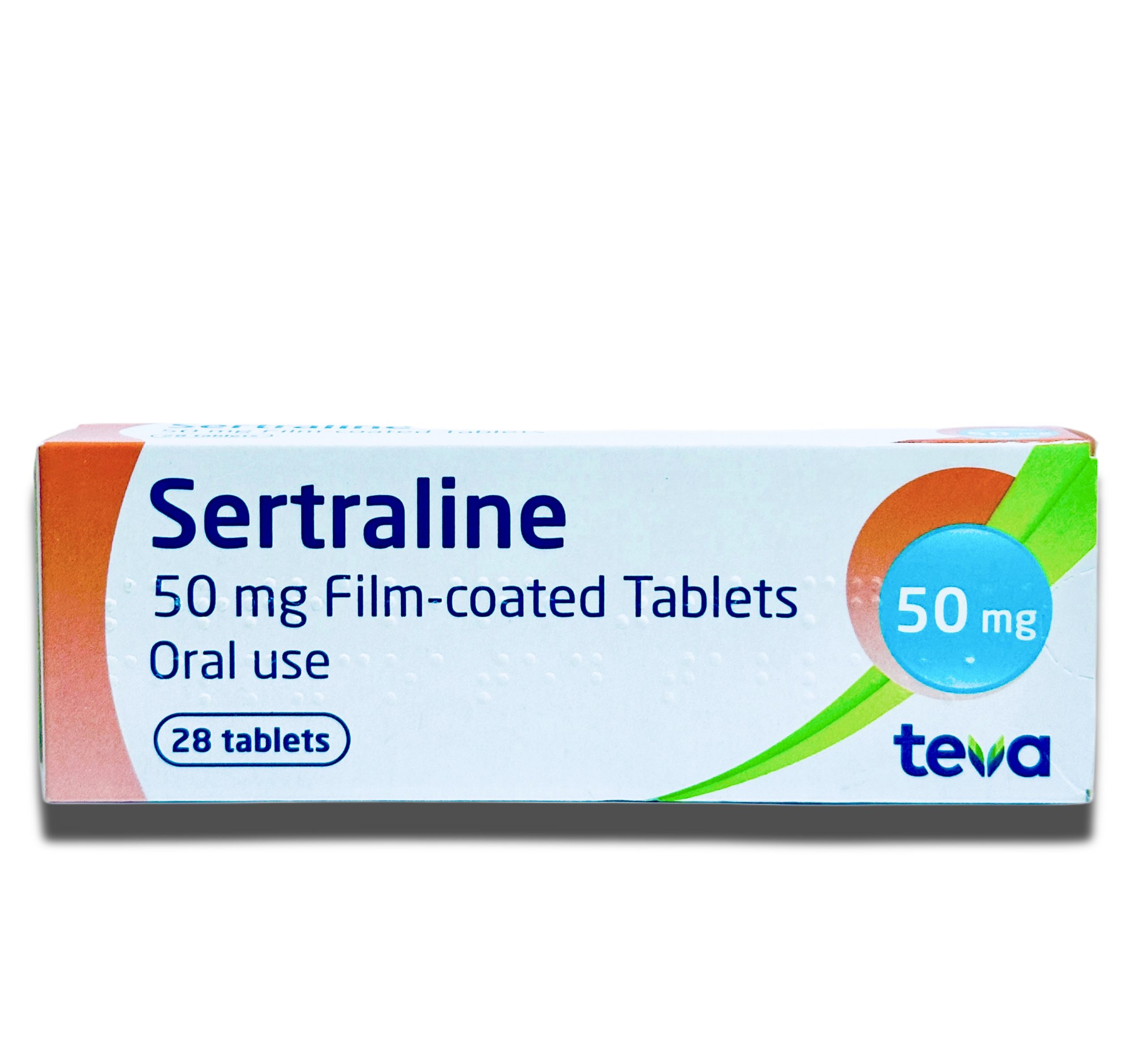 Teva Sertraline 50mg Film-Coated Tablet x28