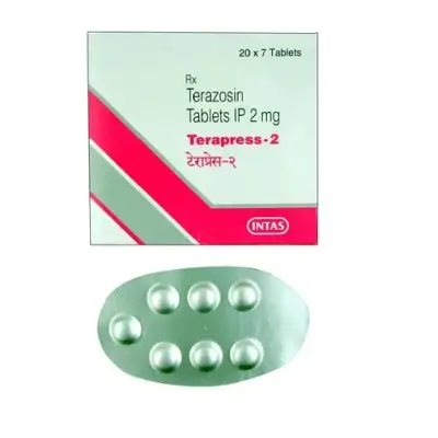 Teva Terazosin 2mg Tablets x28