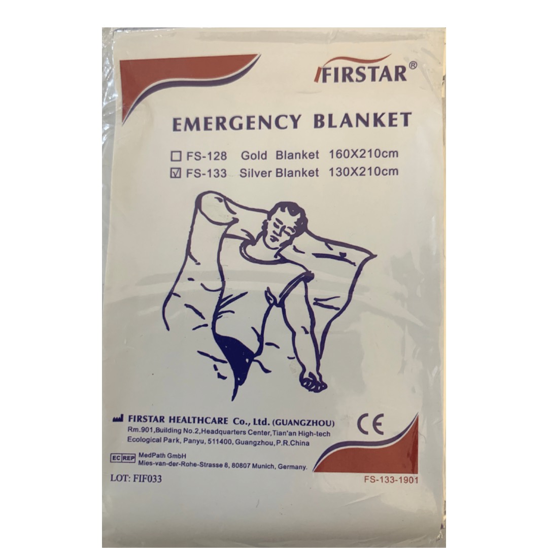 Thermal Emergency Foil Blanket for First Aid