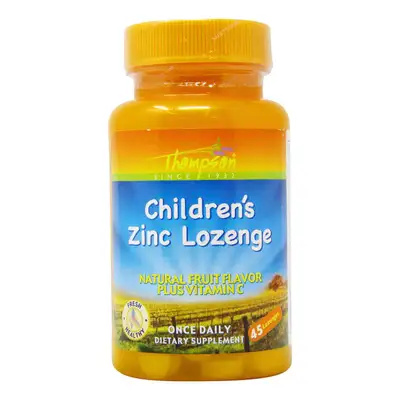 THOMPSON CHILDREN'S ZINC LOZENGES X 45 TABS