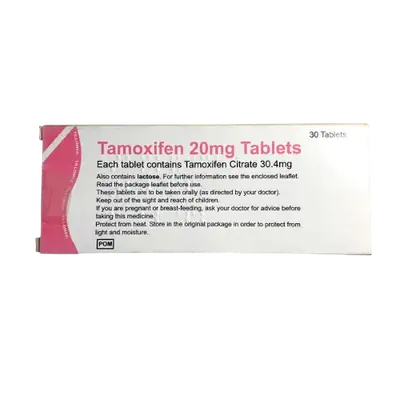 Tillomed Tamoxifen 20mg 30 tablets pack