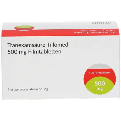 Tillomed tranexamic acid 500mg x 100 tabs