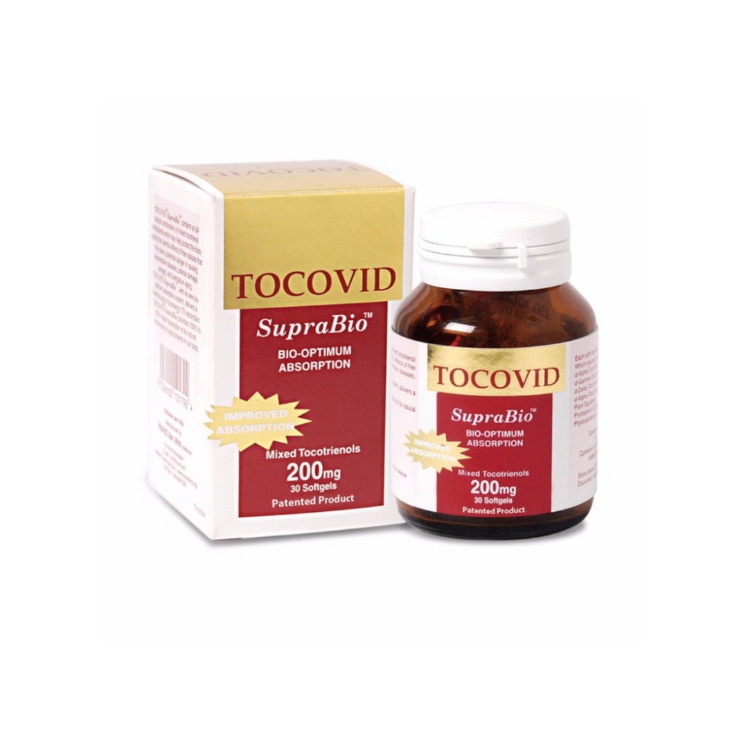 Tocovid 200mg SupraBio Softgels x30