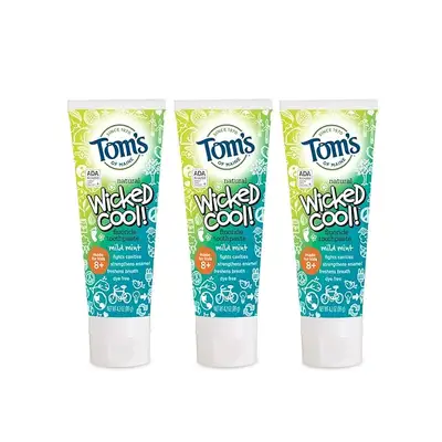 TOM'S MAINE NATURAL WICKED COOL CHILDREN'S TOOTHPASTE 119G
