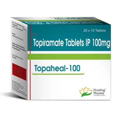 Topaheal-100 Topiramate 100mg Tablets x100