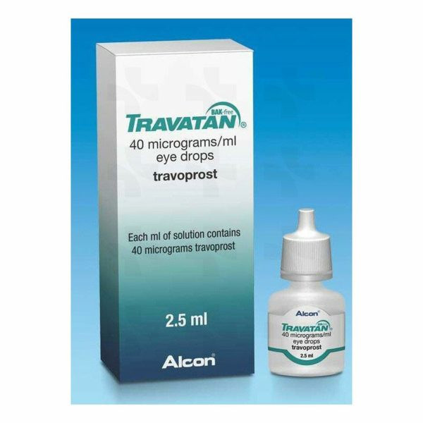 Travatan Eye Drops solution 40 mcg/ml (2.5ml)