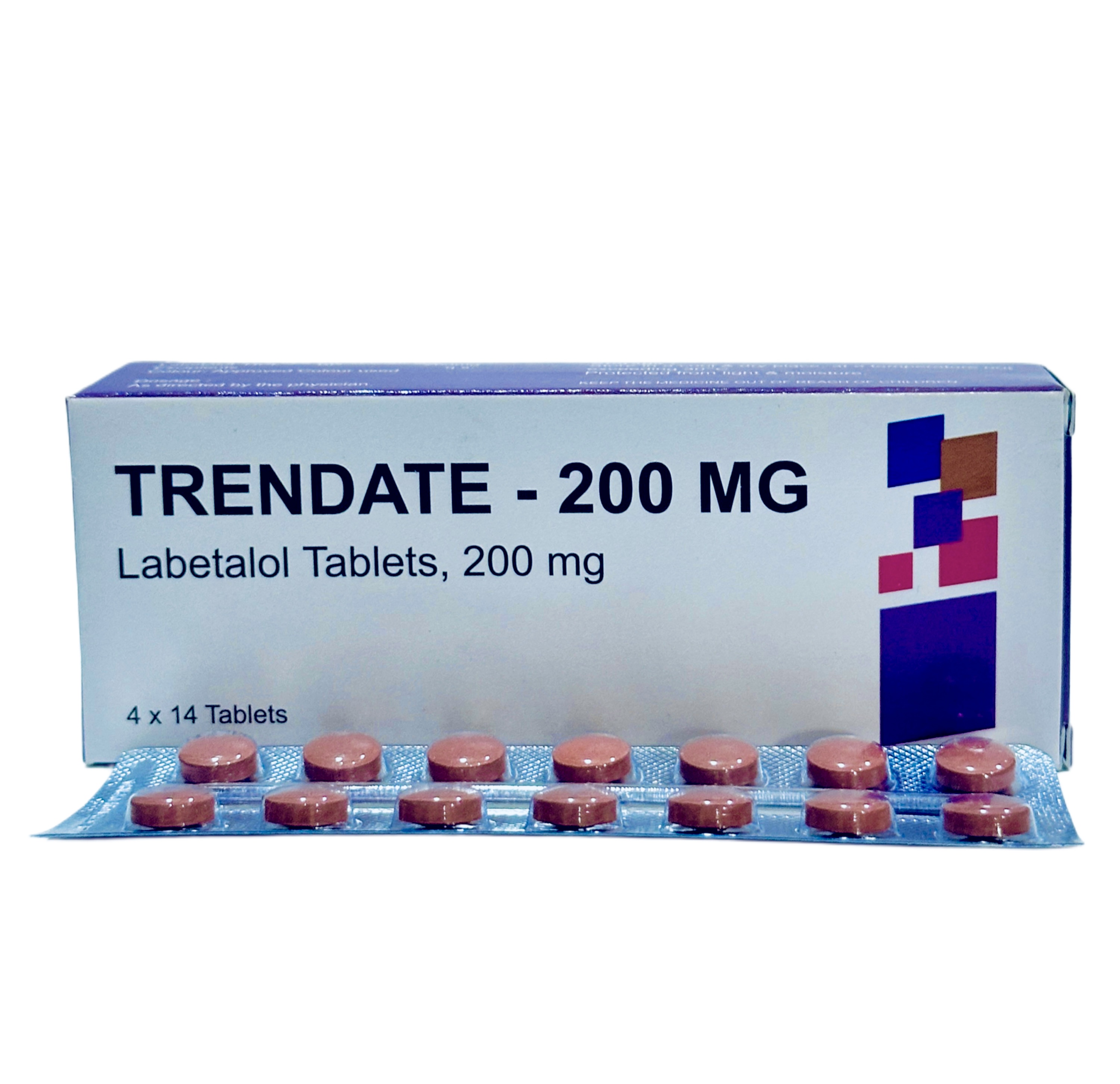 Trendate 200mg Tablet (Labetalol) x56