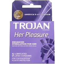 Trojan Her Pleasure Sensations - 3 Condoms