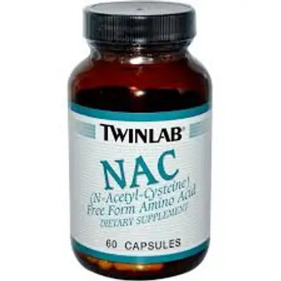 TWINLAB NAC N-ACETYL CYSTEINE 600MG X 60 CAPS