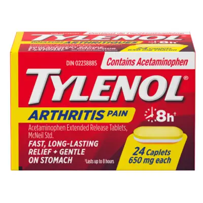 Tylenol Arthritis pain 8hr 24 caplets pack