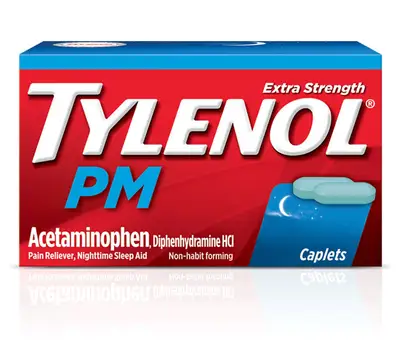 TYLENOL PM 2 CAPLETS EACH