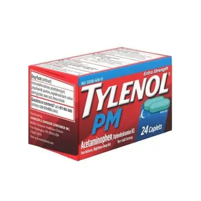 TYLENOL PM 24 CAPLETS