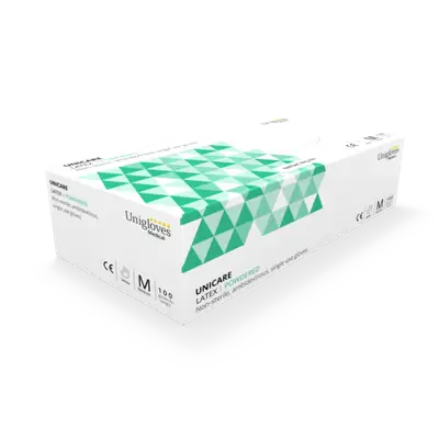 UNICARE LATEX POWERED GLOVES