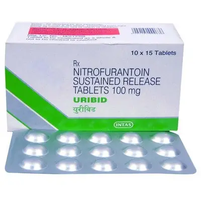 Uribid 100mg (Nitrofurantoin) - 150 Tablets