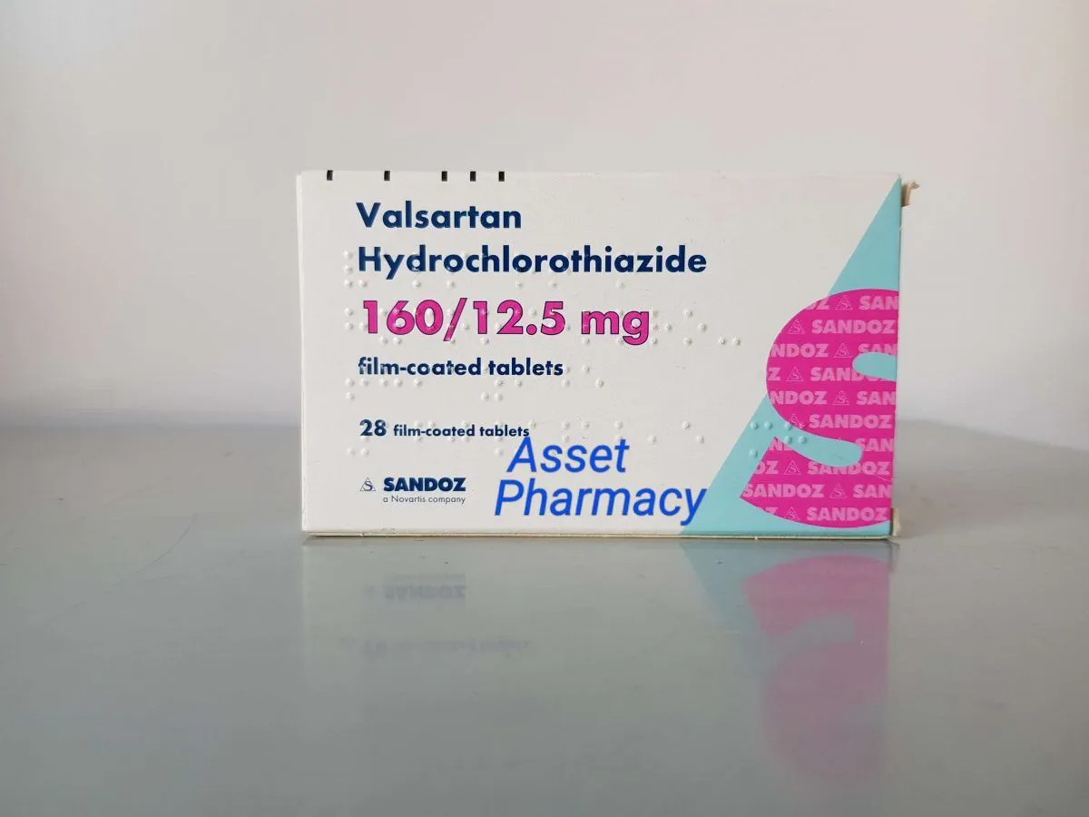 Valsartan HCT 160mg/12.5mg Tablets, 28 Tablets