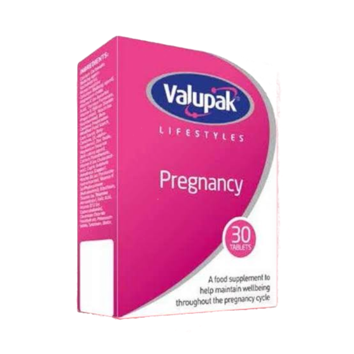 Valupak Pregnancy Tablets 30 Tablets