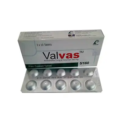 Valvas 5/160 30 tablets pack