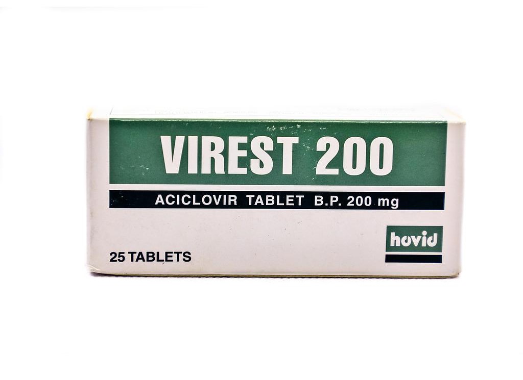 Virest 200mg Tablets (Aciclovir) x25