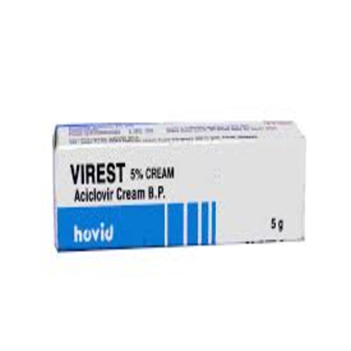 Virest Cream, 5g Healthcare Product