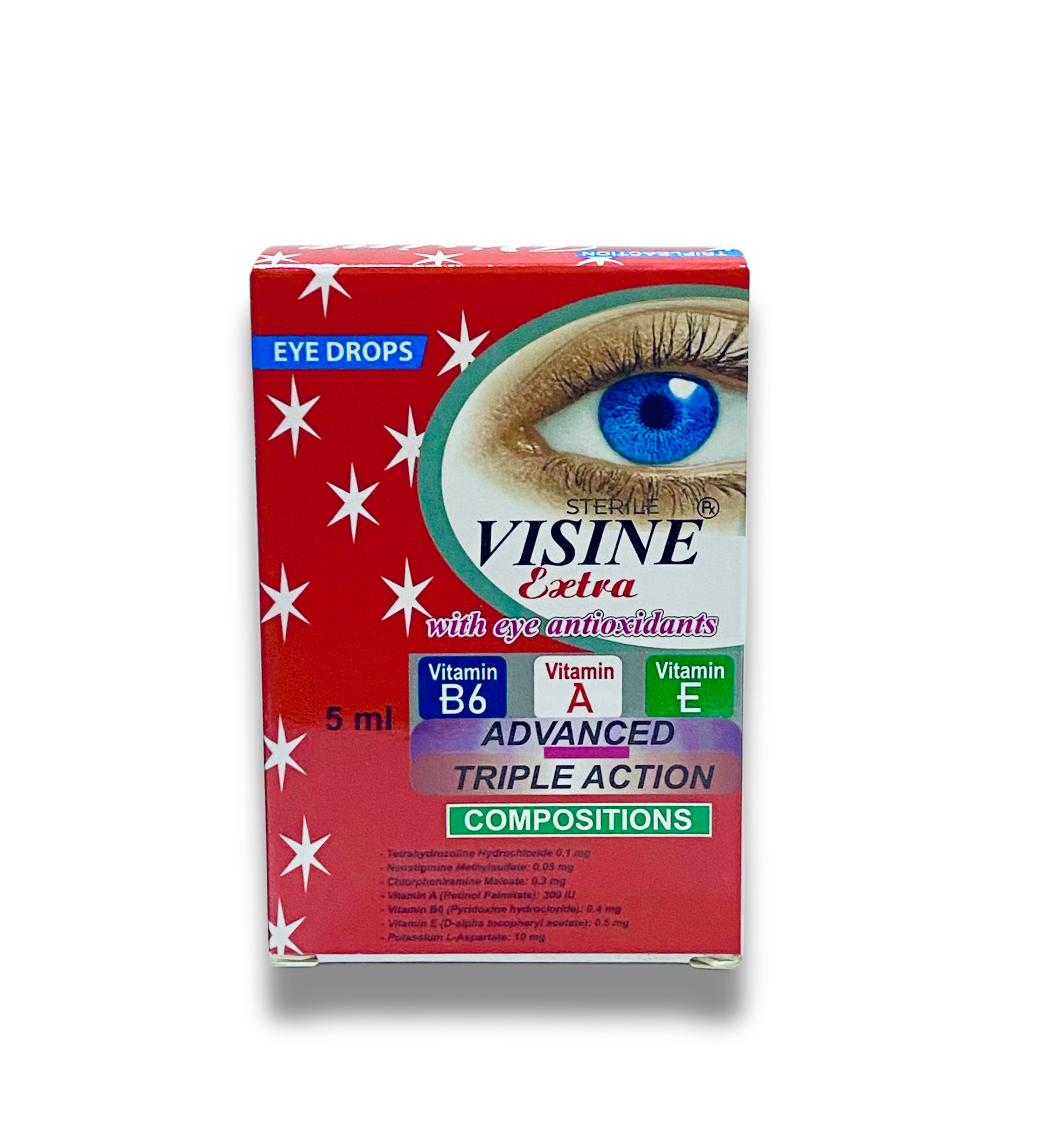 Visine Extra Eye Drop with Antioxidants x5ml