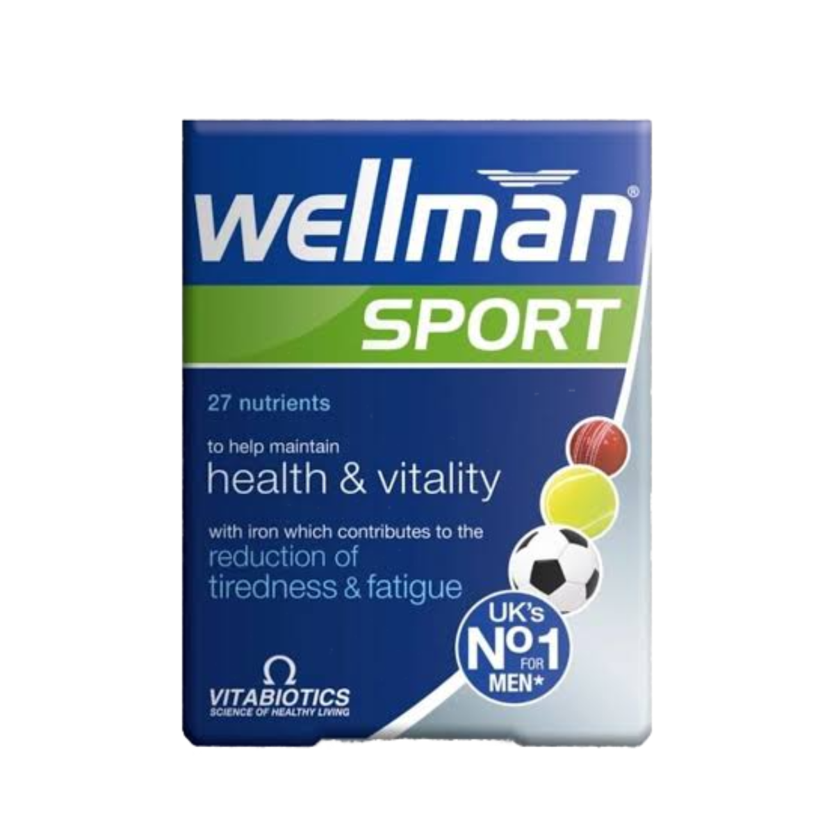 Vitabiotics Wellman Sport Tablets, 30 Tablets