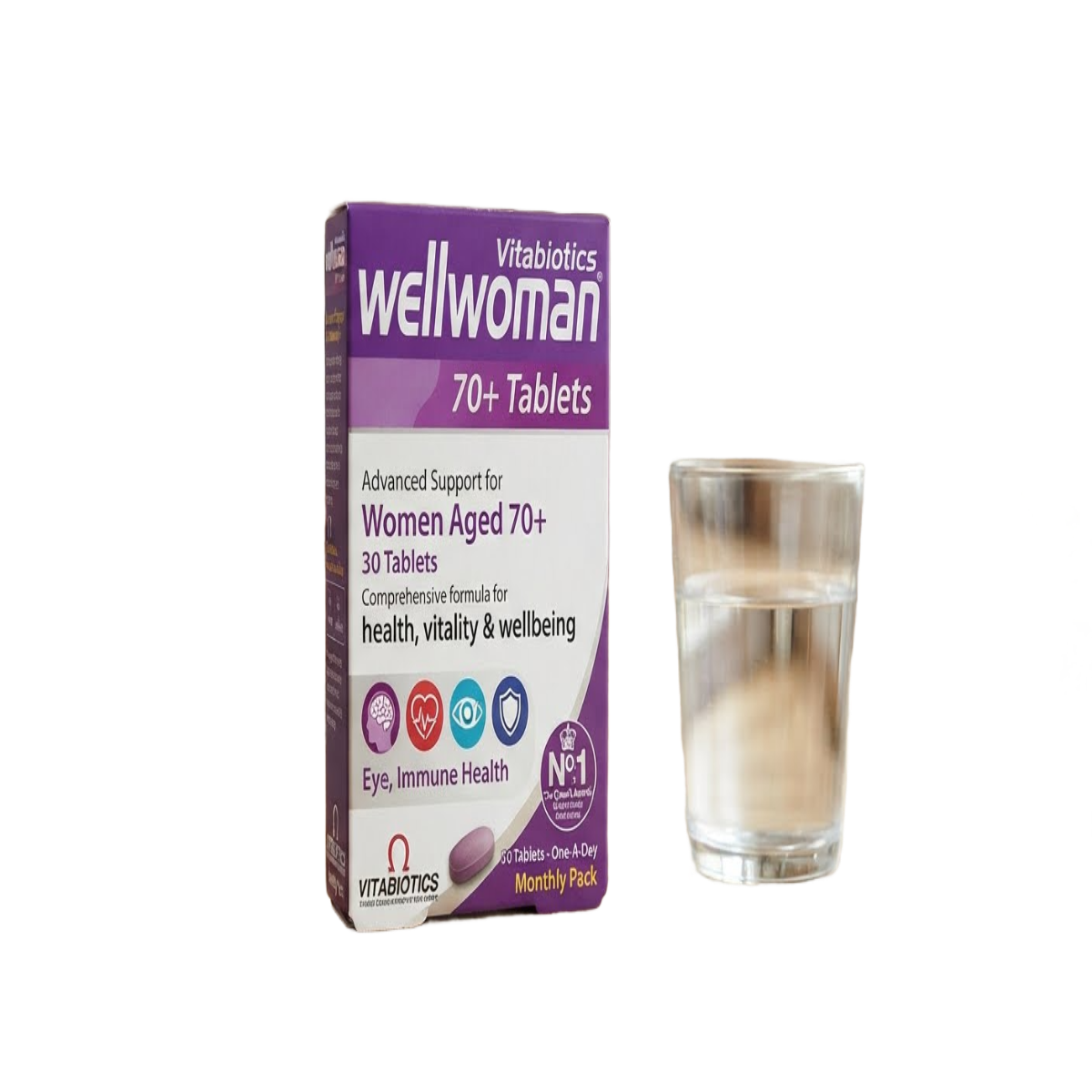 Vitabiotics Wellwoman 70+ Tablets, 30 Tablets