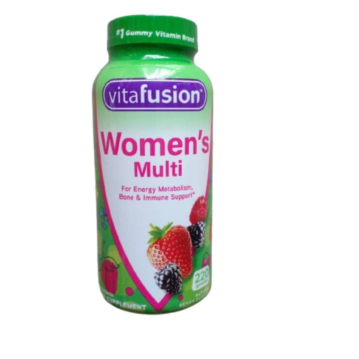 Vitafusion Womens Multivitamin Gummies - Berry Flavour, 220 Gummies