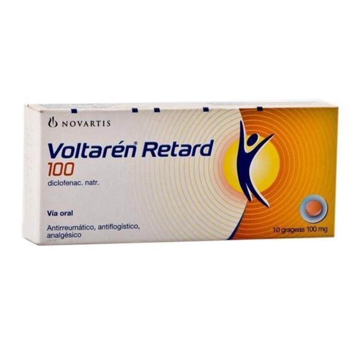 Voltaren Retard 100mg Tablets, 10 Tablets