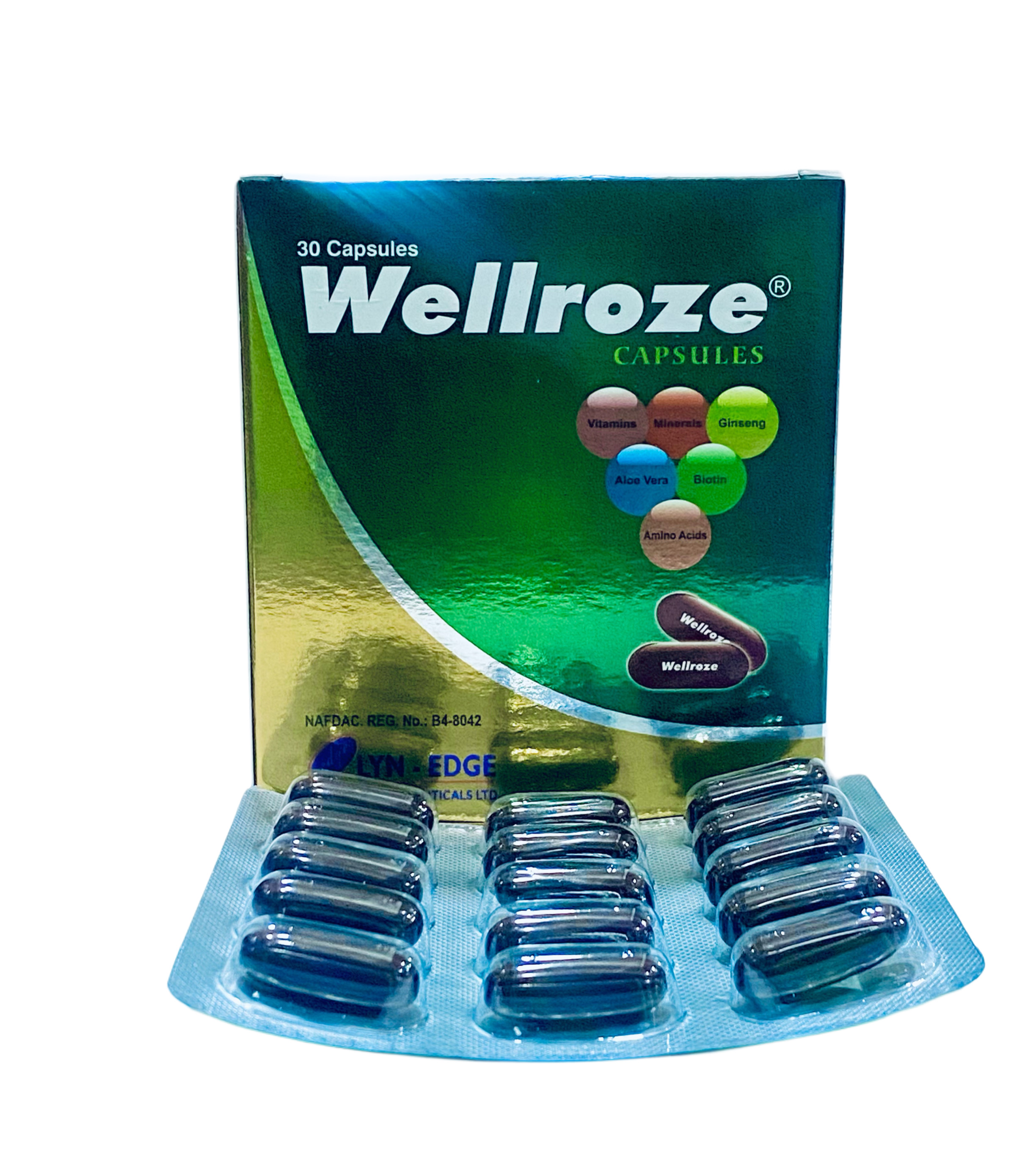 Wellroze Capsule (Multivitamin) x30