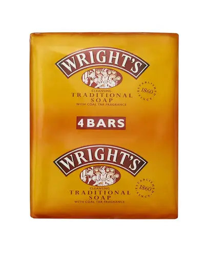 WRIGHT'S SOAP X4(PACK)