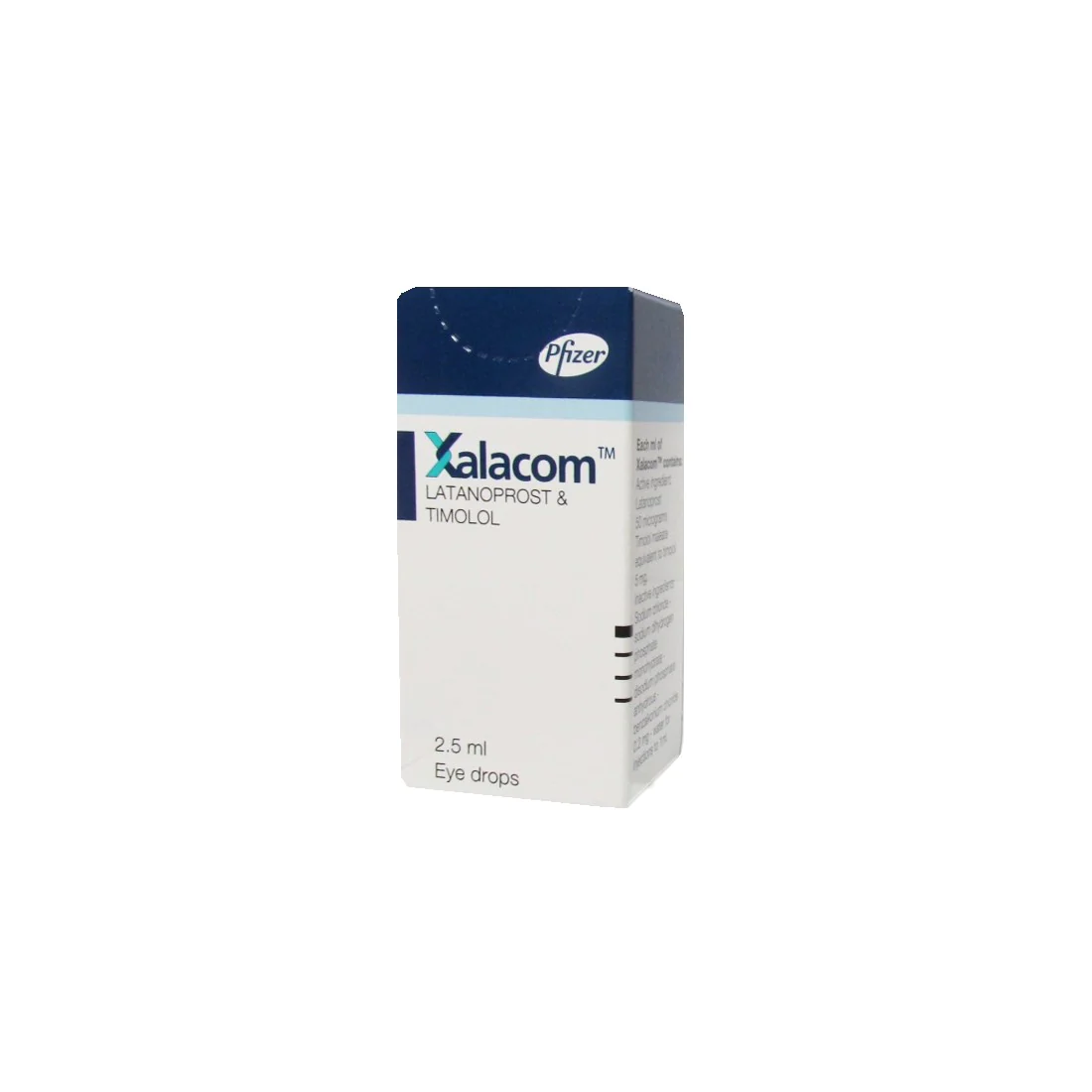 Xalacom Eye Drop (Latanoprost/Timolol)  x2.5ml