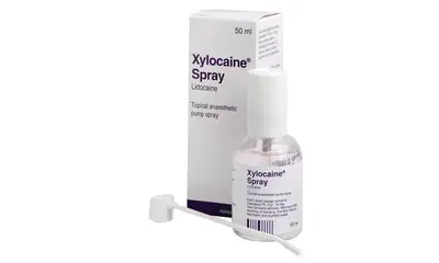 Xylocaine pump spray 100mg/ml 50ml