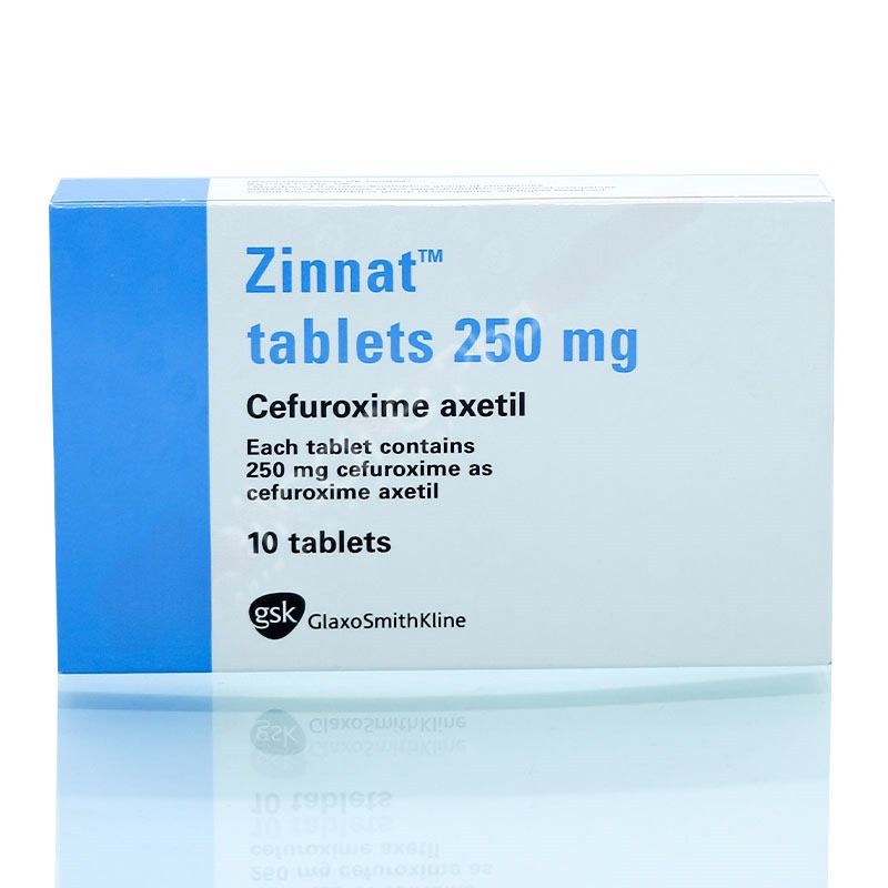 Zinnat Tablets 250mg (Cefuroxime) x10