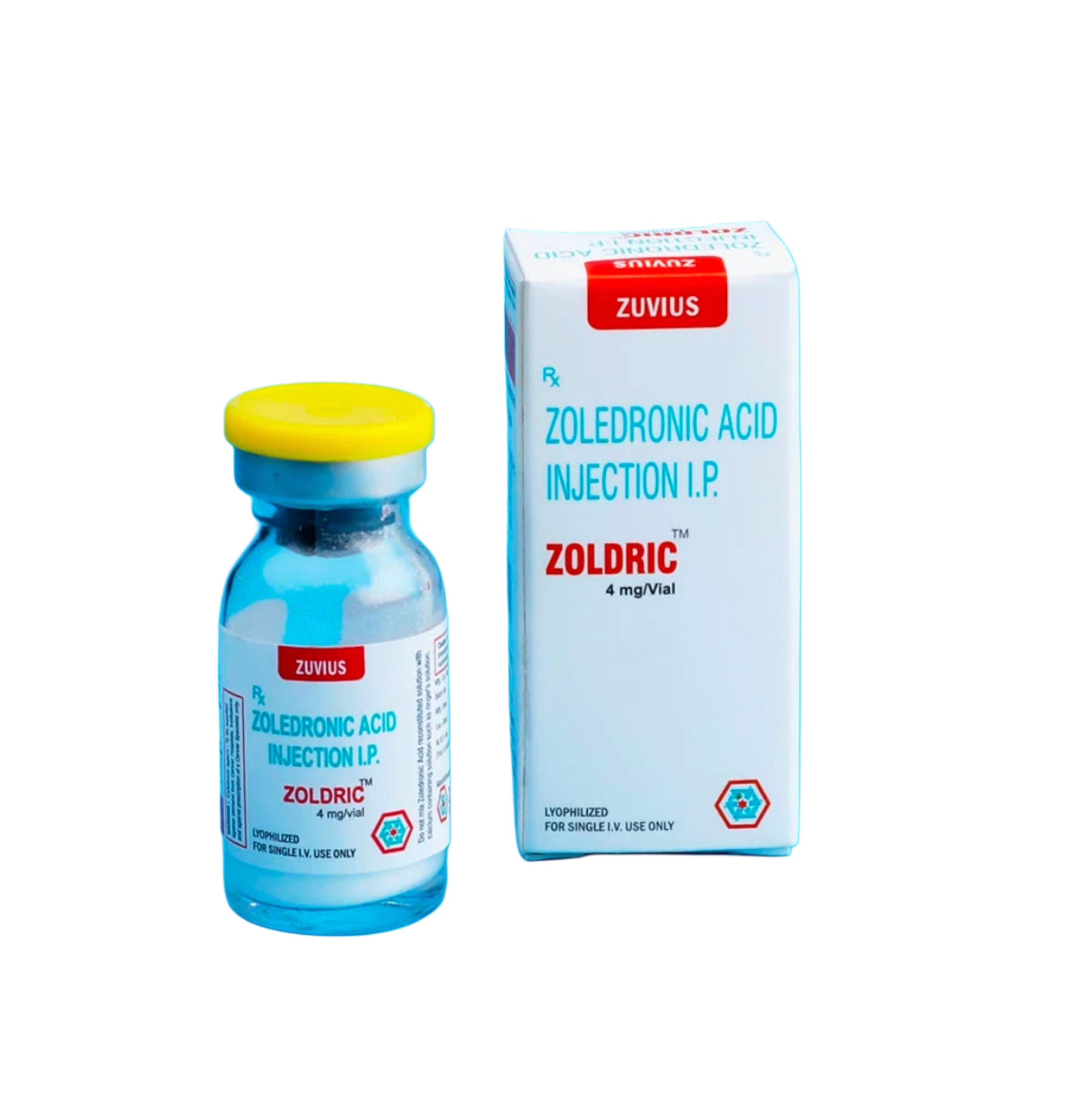 Zoldric Injection (Zoledronic Acid) 4ml